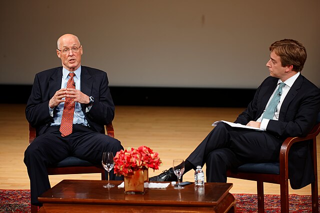 Les biographies d’Onoris : Henry Paulson