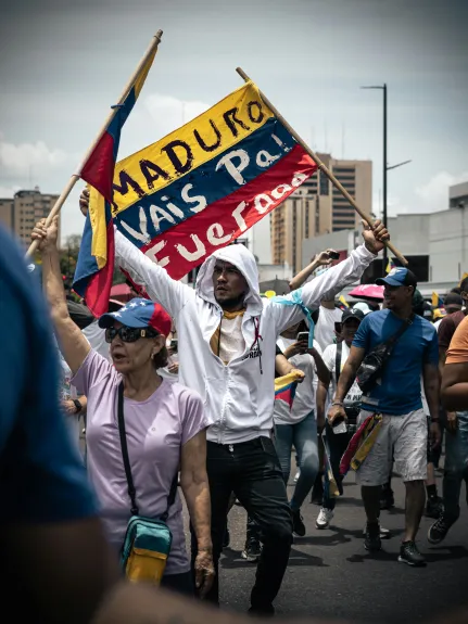 révolte au Venezuela contre Maduro